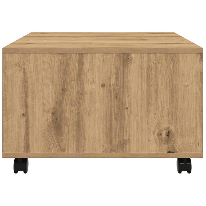 sofabord 60x60x38 cm konstrueret træ kunsteg