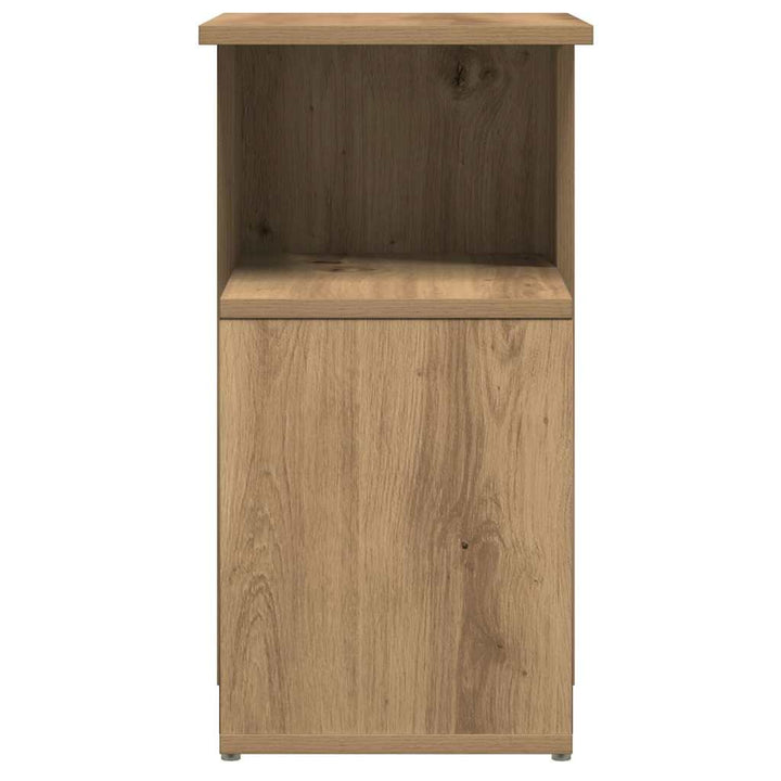 sidebord 36x30x56 cm konstrueret træ kunsteg