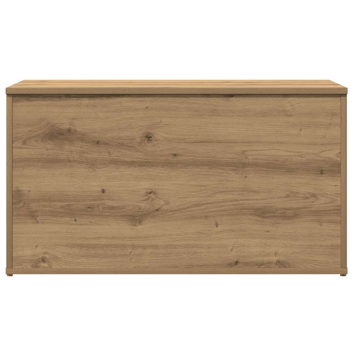 opbevaringskasse 84x42x46 cm konstrueret træ kunsteg