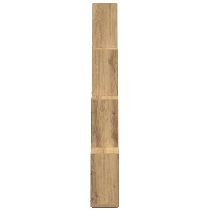 vægreol 90x15x119,5 cm kubeformet konstrueret træ kunsteg