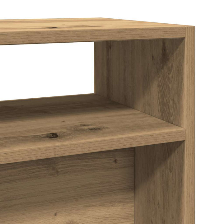 konsolbord 105x30x80 cm konstrueret træ kunsteg