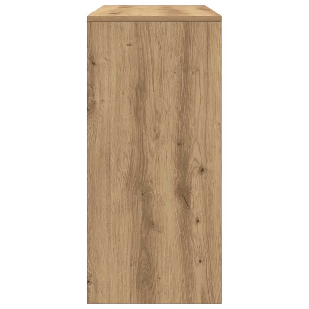 skrivebord 102,5x35x75 cm konstrueret træ kunsteg