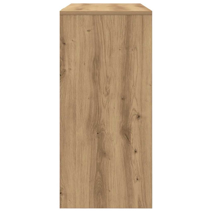 skrivebord 102,5x35x75 cm konstrueret træ kunsteg