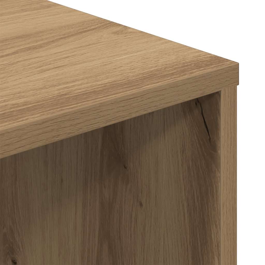 skrivebord 102,5x35x75 cm konstrueret træ kunsteg