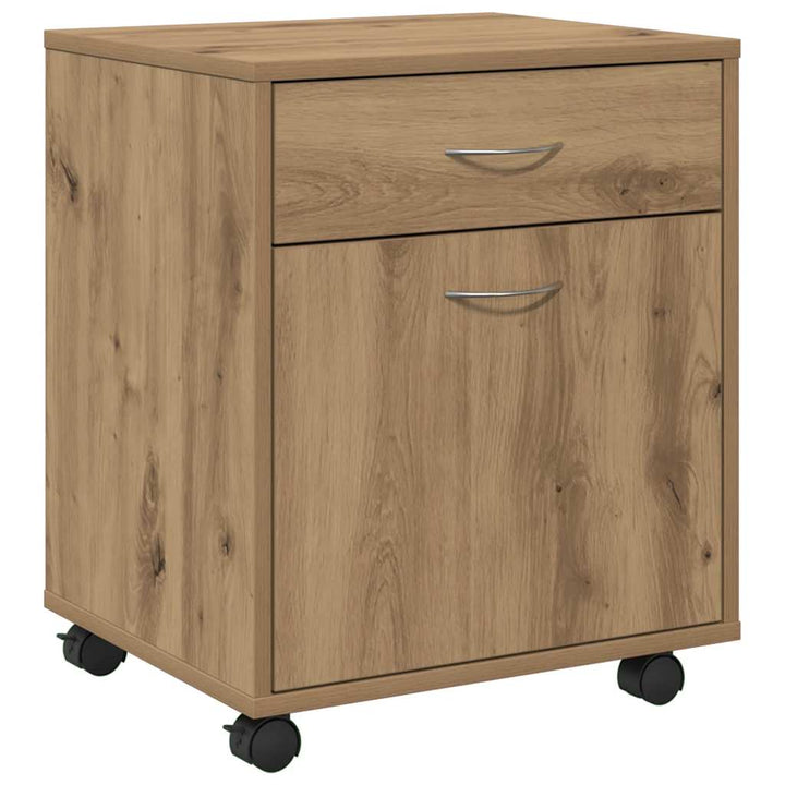 rullebord 45x38x54 cm konstrueret træ kunsteg