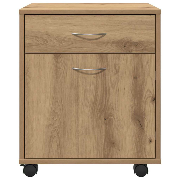 rullebord 45x38x54 cm konstrueret træ kunsteg