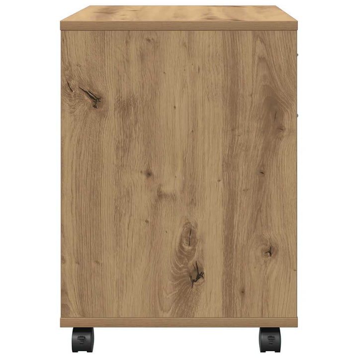 rullebord 45x38x54 cm konstrueret træ kunsteg