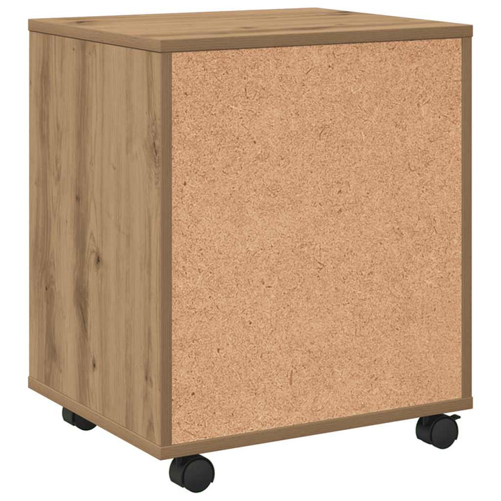 rullebord 45x38x54 cm konstrueret træ kunsteg
