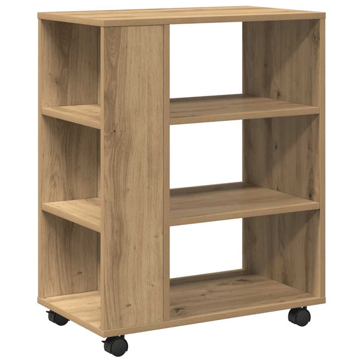 rullebord 60x35x75 cm konstrueret træ kunsteg