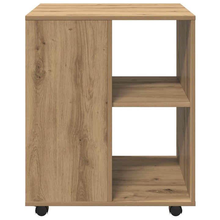 rullebord 60x53x72 cm konstrueret træ kunsteg
