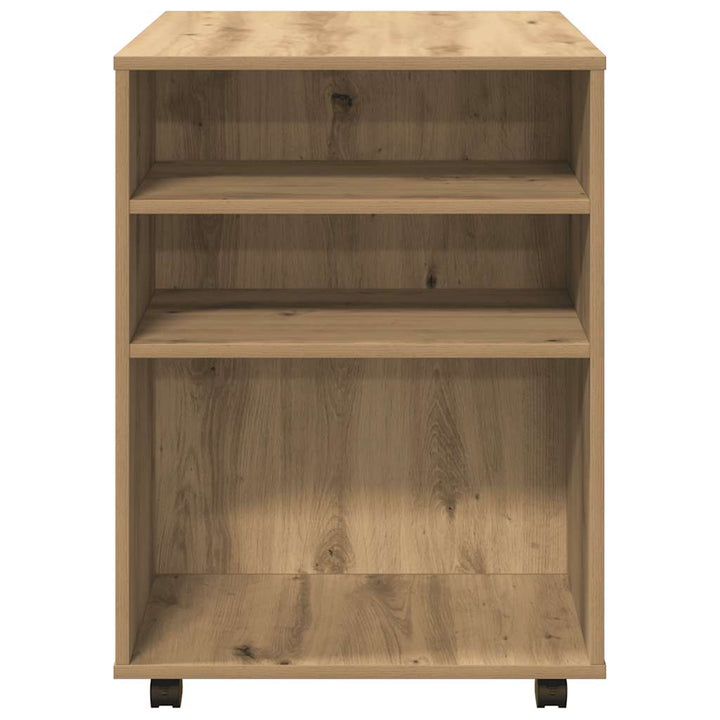 rullebord 60x53x72 cm konstrueret træ kunsteg
