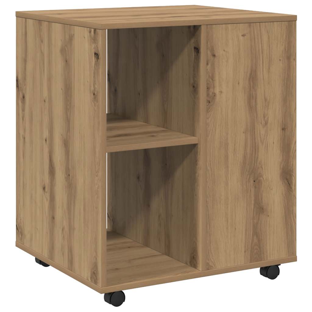rullebord 60x53x72 cm konstrueret træ kunsteg