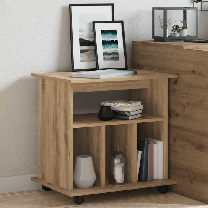 rullebord 60x45x60 cm konstrueret træ kunsteg
