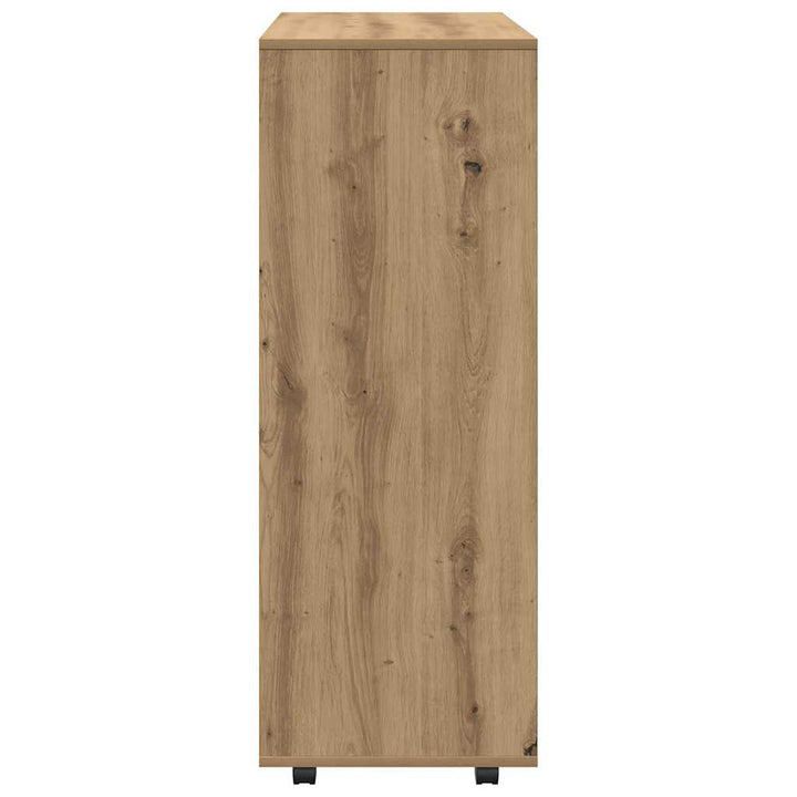 garderobe 80x40x110 cm konstrueret træ kunsteg