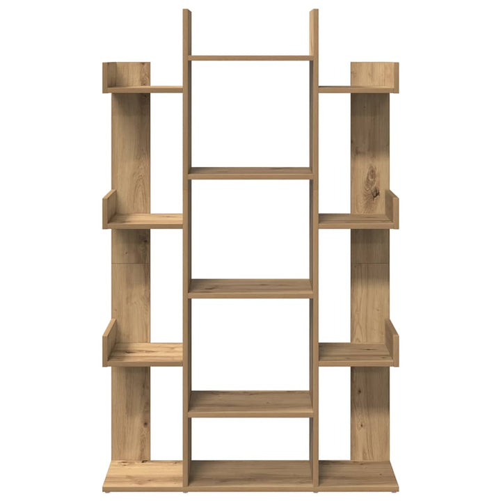 bogreol 86x25,5x140 cm konstrueret træ kunsteg