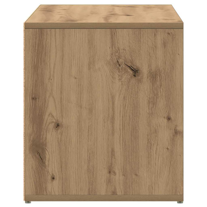 entrébænk 80x40x45 cm spånplade artisan eg
