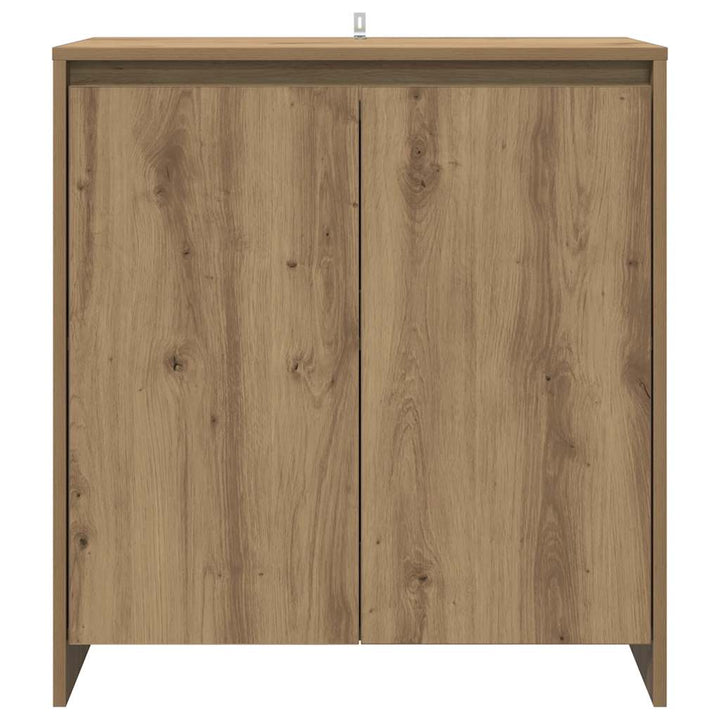 skænk 70x41x75 cm konstrueret træ kunsteg