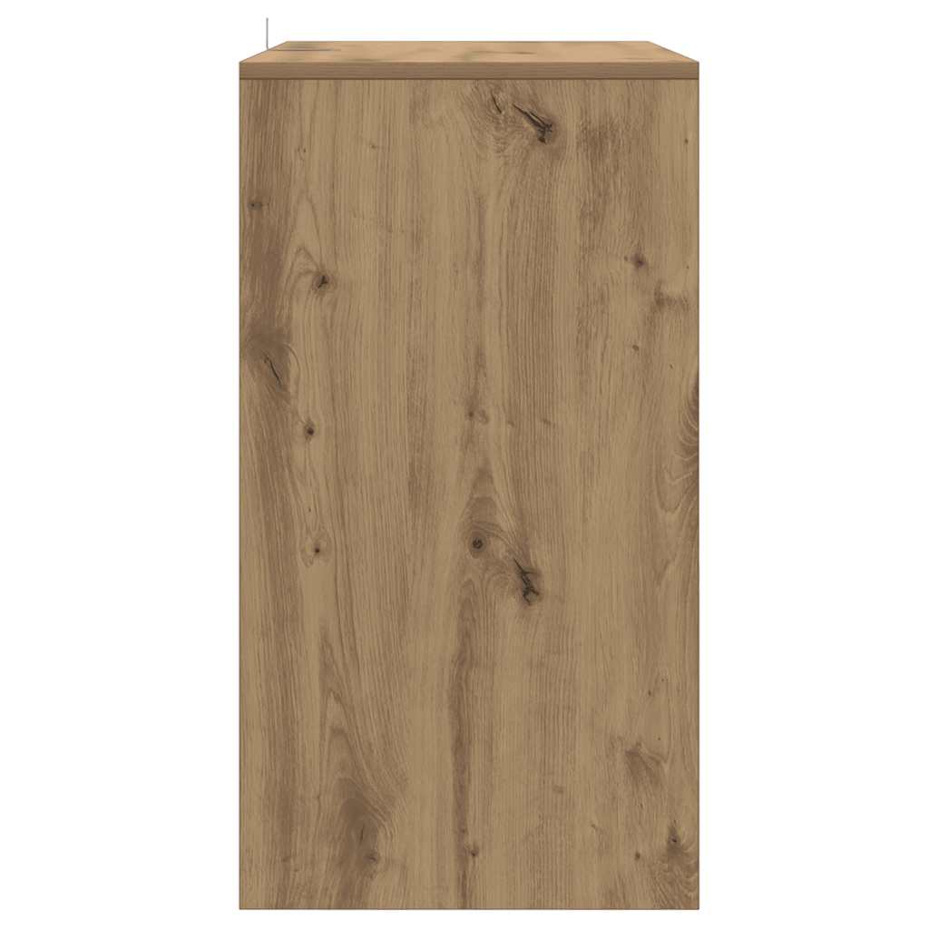 skænk 70x41x75 cm konstrueret træ kunsteg