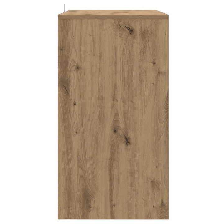 skænk 70x41x75 cm konstrueret træ kunsteg