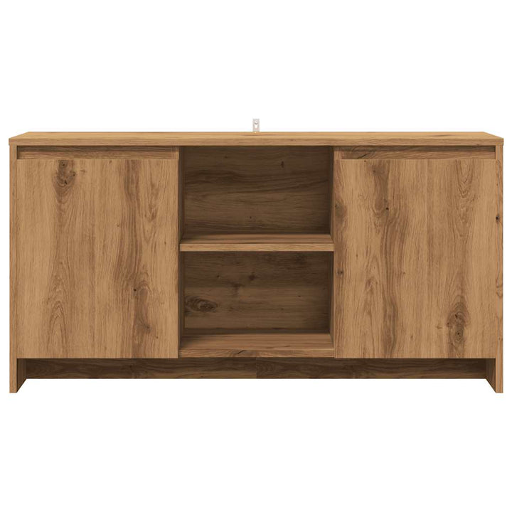 tv-bord 102x37,5x52,5 cm konstrueret træ kunsteg