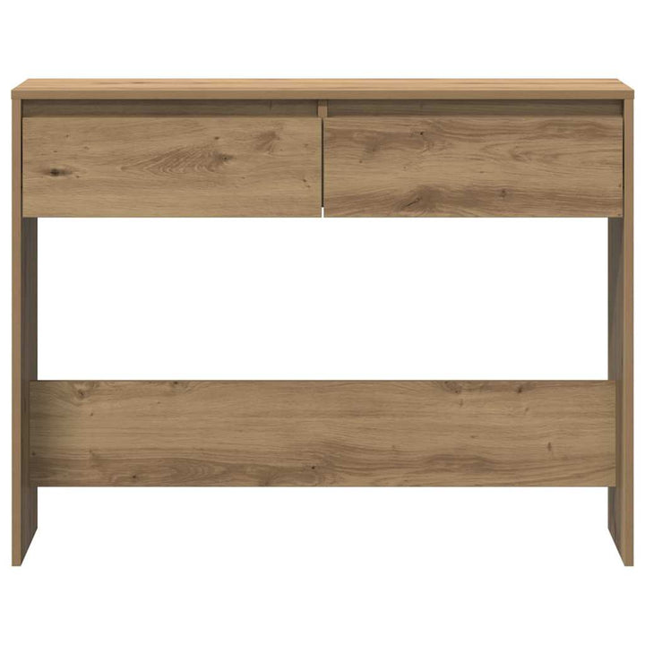 konsolbord 100x35x76,5 cm konstrueret træ kunsteg