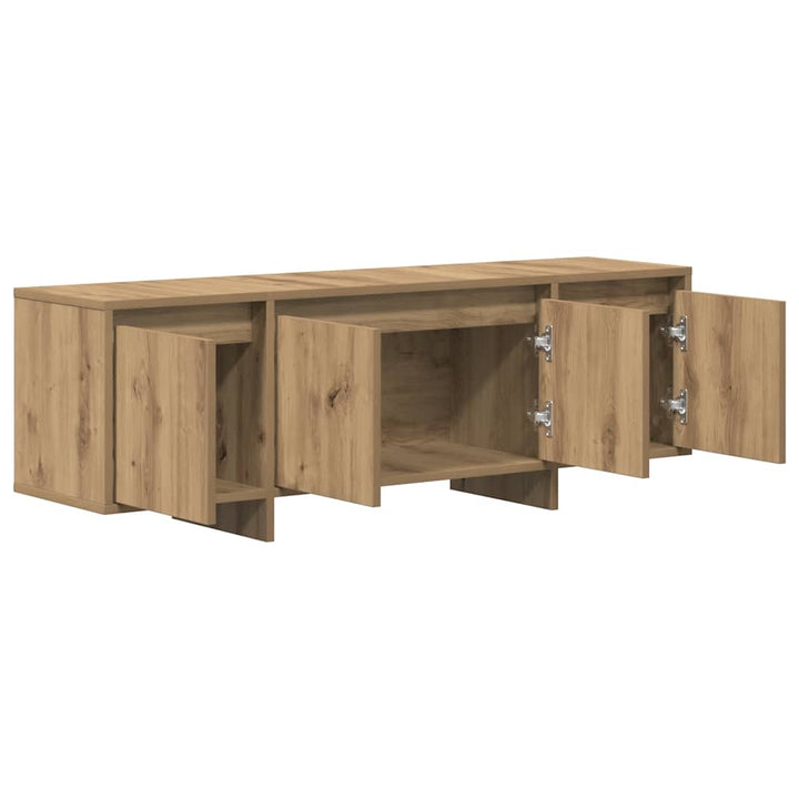 tv-bord 120x30x40,5 cm konstrueret træ kunsteg