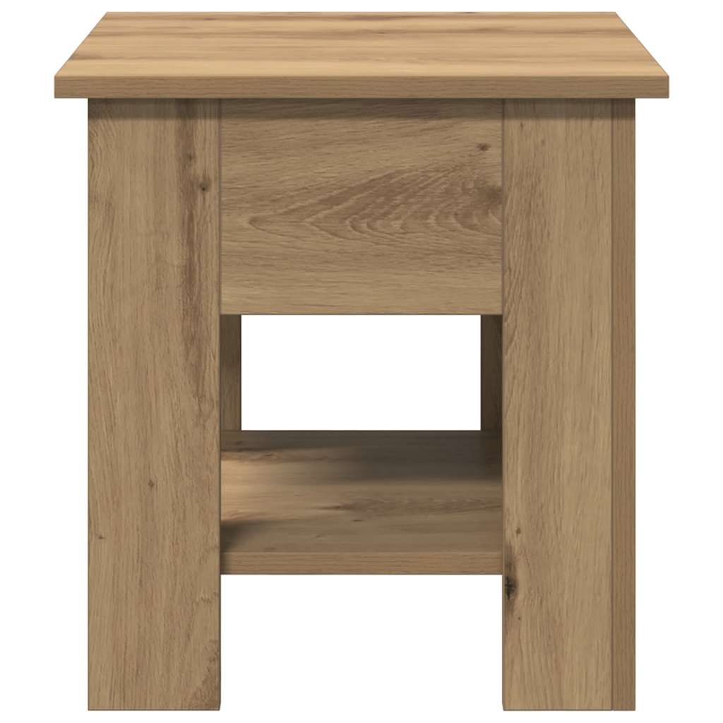 sofabord 40x40x42 cm konstrueret træ kunsteg