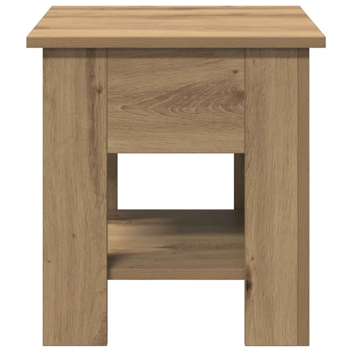 sofabord 40x40x42 cm konstrueret træ kunsteg