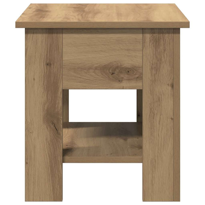sofabord 40x40x42 cm konstrueret træ kunsteg