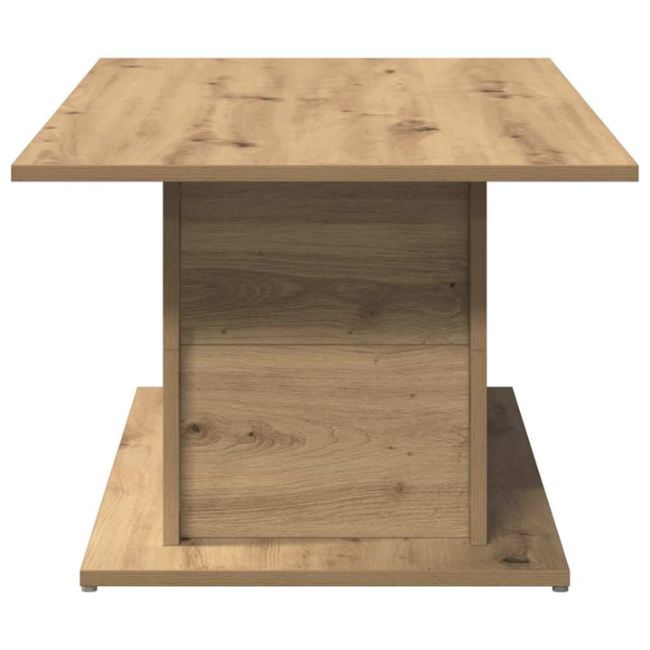 sofabord 102x55,5x40 cm konstrueret træ kunsteg