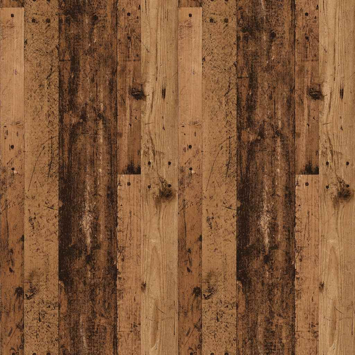 sofabord 55,5x55,5x40 cm konstrueret træ antikt trælook