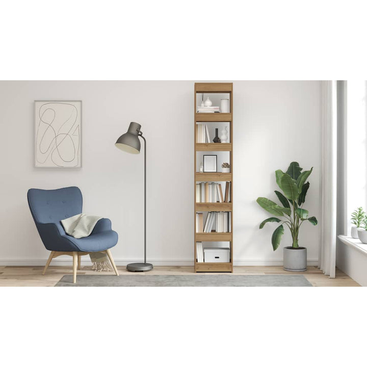 bogreol/rumdeler 40x30x198 cm kunsteg