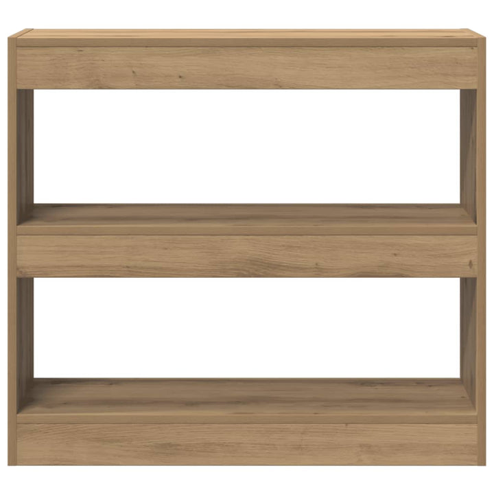 bogreol/rumdeler 80x30x72 cm kunsteg