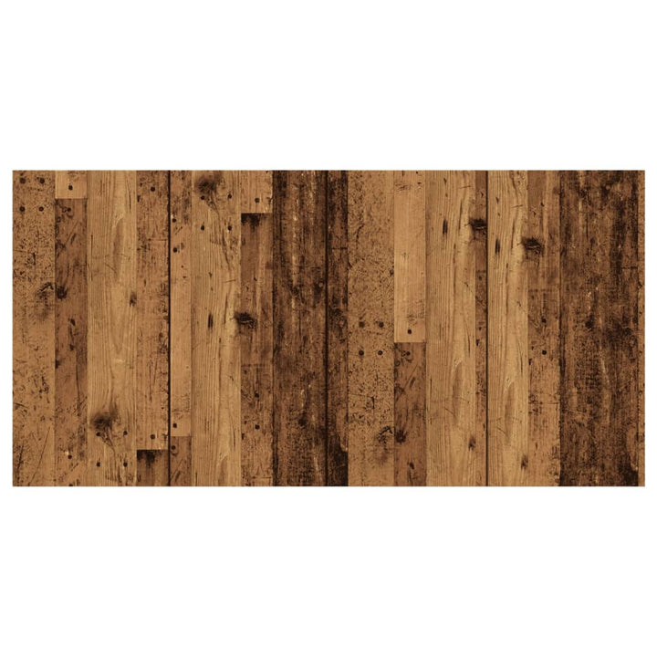 sengegærde 160x1,5x80 cm konstrueret træ antikt trælook