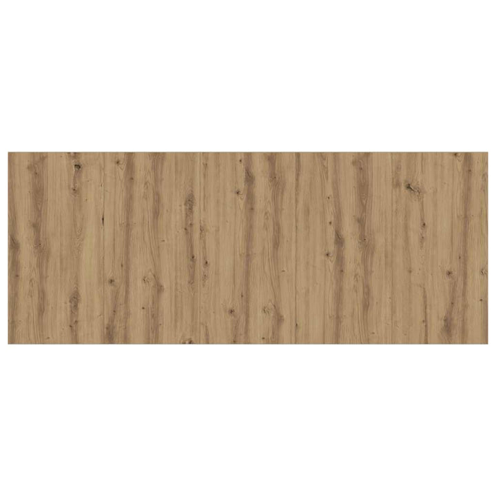 sengegærde 200x1,5x80 cm konstrueret træ kunsteg
