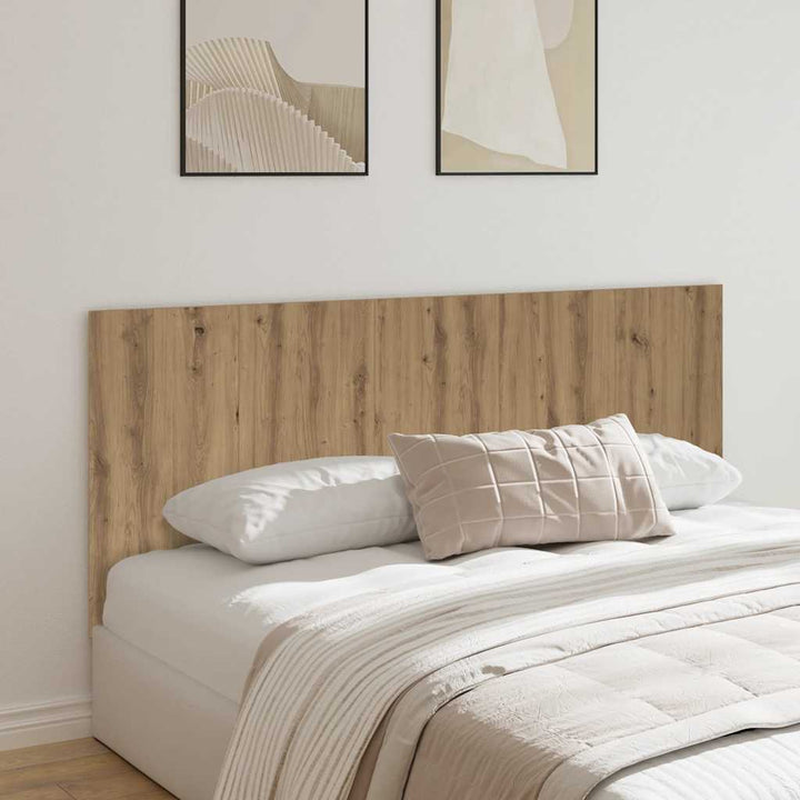 sengegærde 200x1,5x80 cm konstrueret træ kunsteg