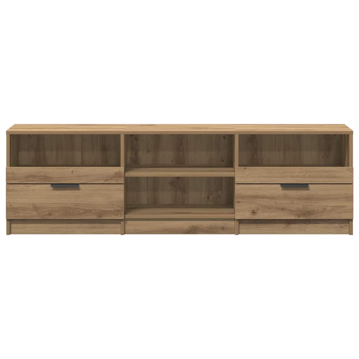 tv-bord 150x33,5x45 cm konstrueret træ kunsteg