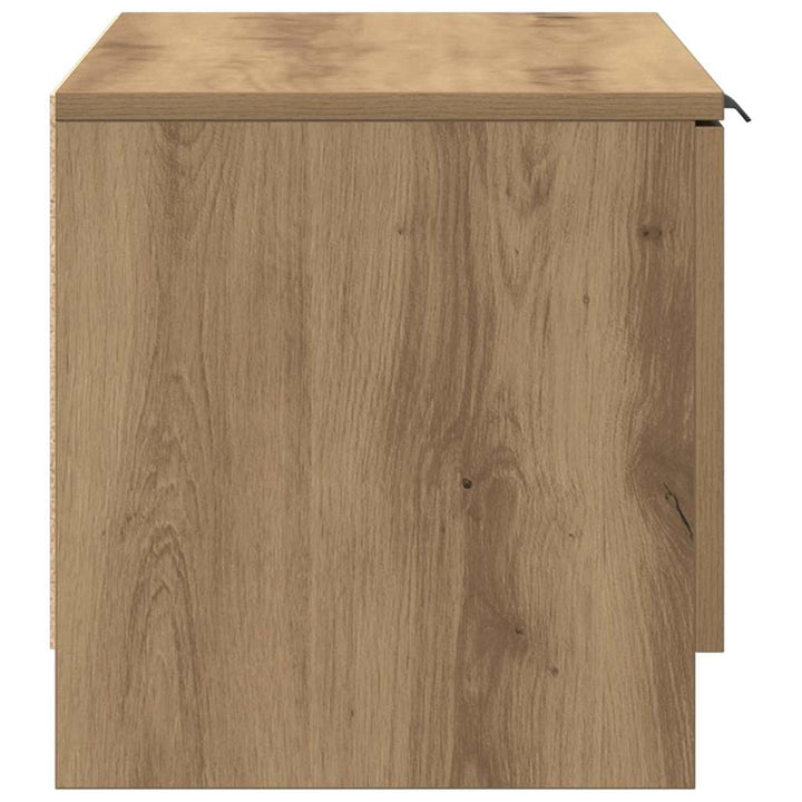 tv-borde 2 stk. 80x35x36,5 cm konstrueret træ kunsteg