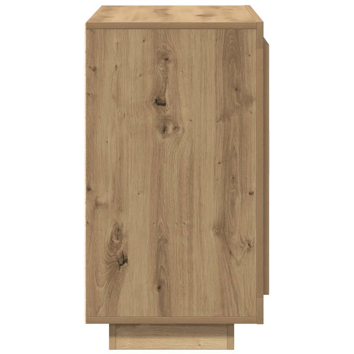 skænk 80x40x75 cm konstrueret træ kunsteg