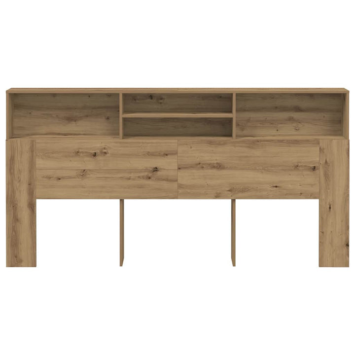 sengegavl med opbevaring 102x29x143 cm konstrueret træ kunsttræ
