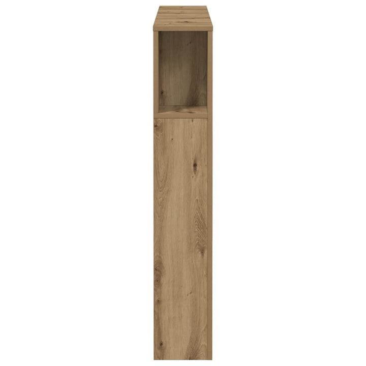 sengegavl 100x18,5x102,5 cm konstrueret træ kunsteg