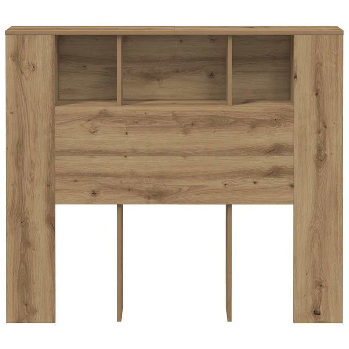 sengegavl 120x19x104,5 cm konstrueret træ kunsteg