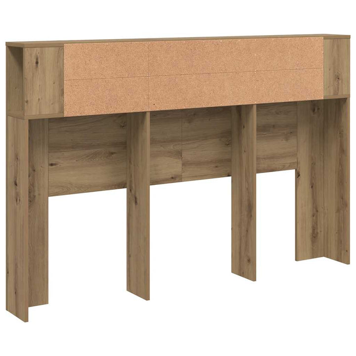 sengegavlskab håndlavet eg 160x18,5x103,5 cm konstrueret træ