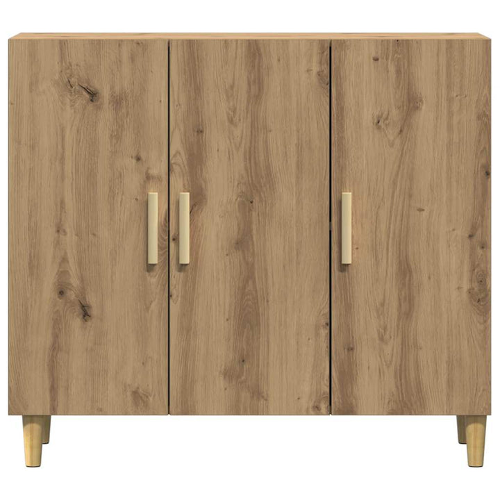skab 90x34x80 cm konstrueret træ kunsteg