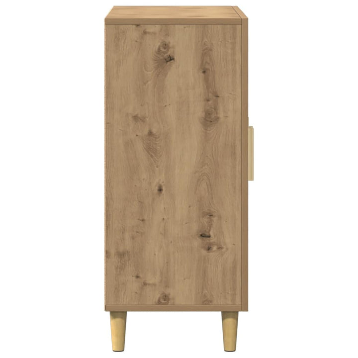 skab 90x34x80 cm konstrueret træ kunsteg