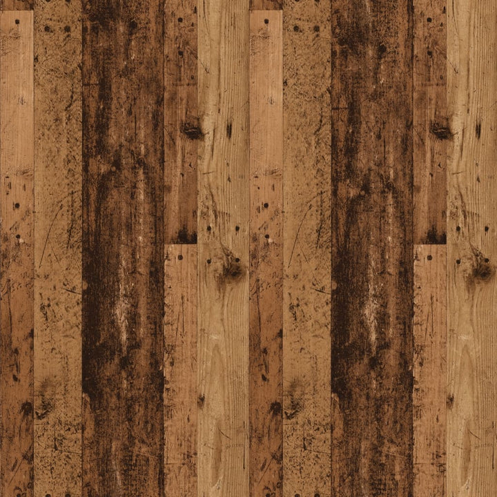 skænk 100x36x60 cm konstrueret træ gammelt træ-look