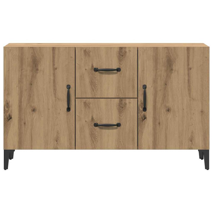skænk 100x36x60 cm konstrueret træ kunsteg