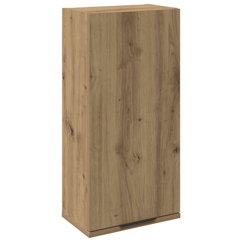 væghængt badeværelsesskab 32x20x67 cm kunsteg