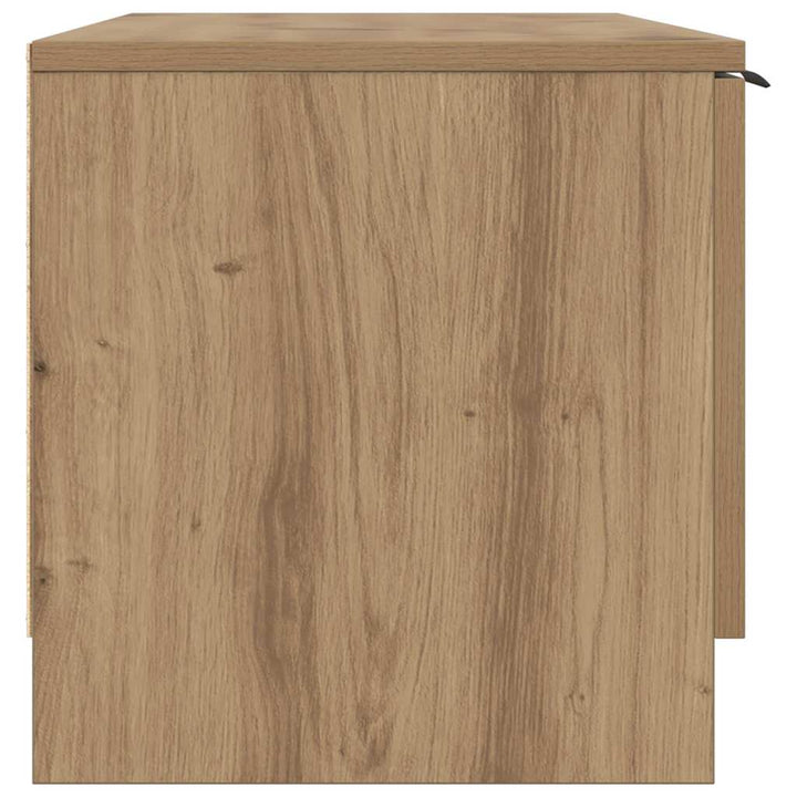 tv-bord 102x35x36,5 cm konstrueret træ kunsteg