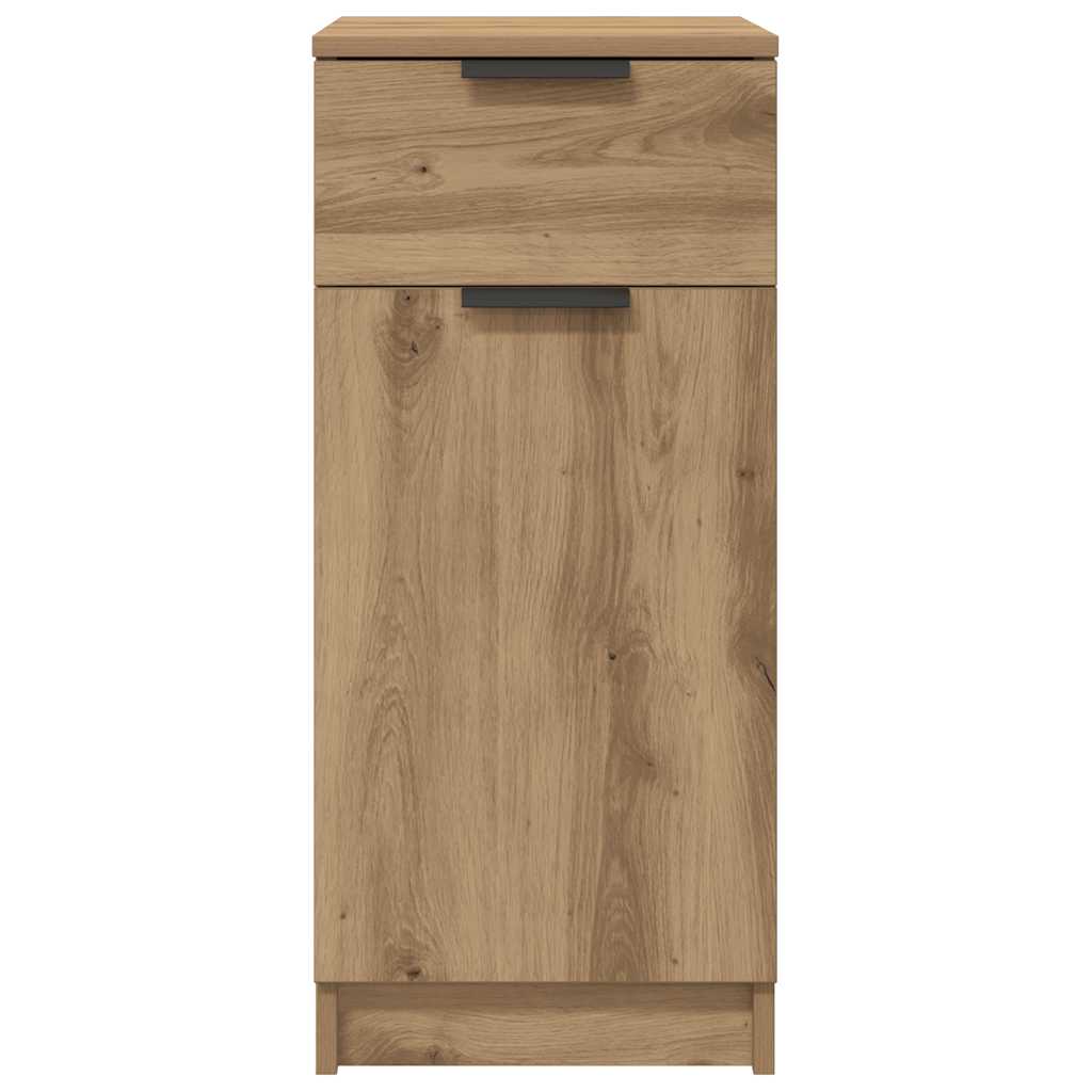 skrivebord 33x50x75 cm konstrueret træ kunsteg